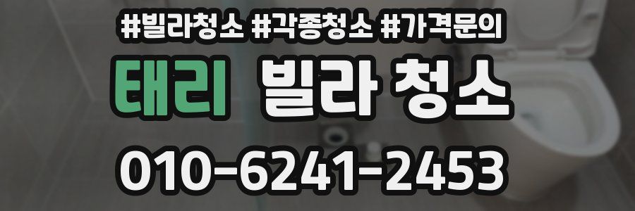 태리 빌라 청소