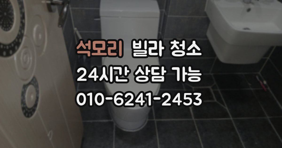 석모리 빌라 청소