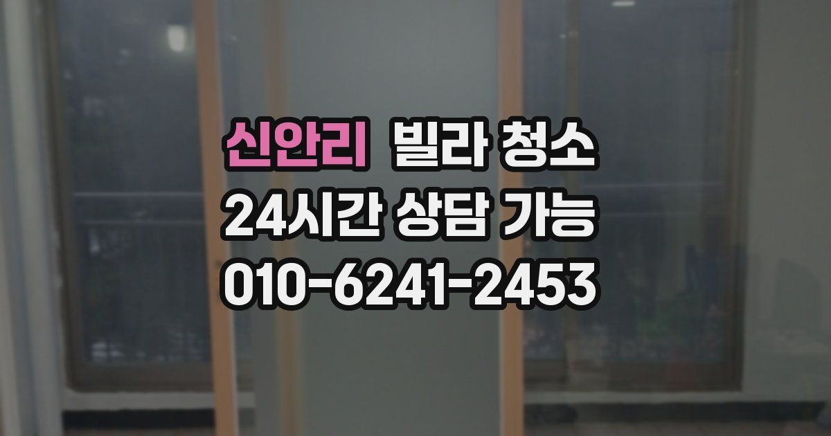 신안리 빌라 청소