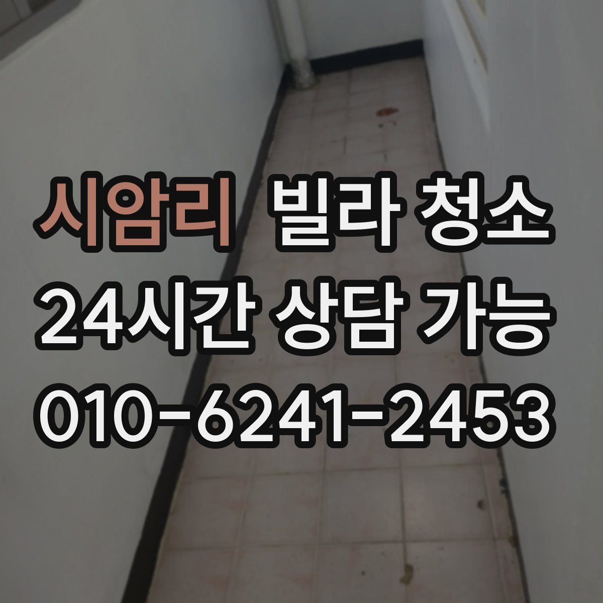 시암리 빌라 청소