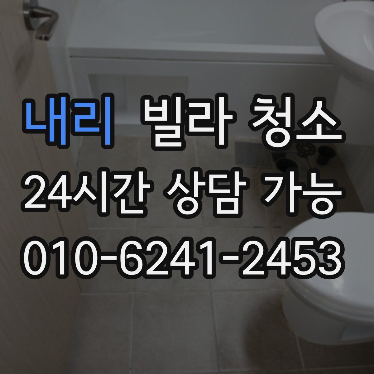 내리 빌라 청소