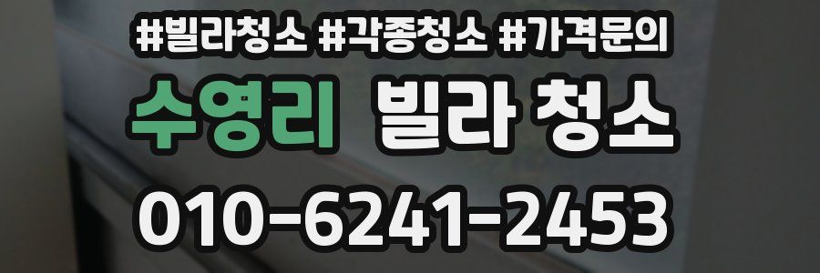 수영리 빌라 청소