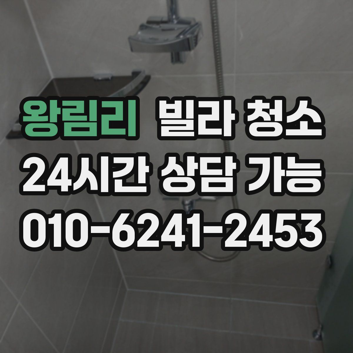 왕림리 빌라 청소