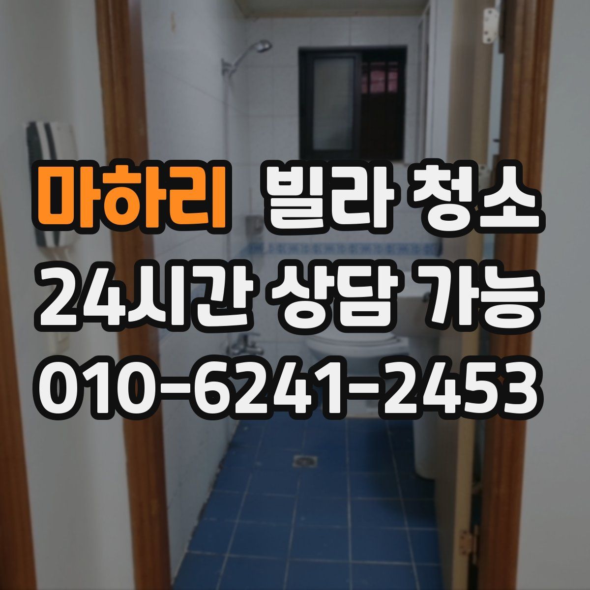 마하리 빌라 청소