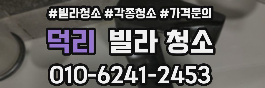 덕리 빌라 청소