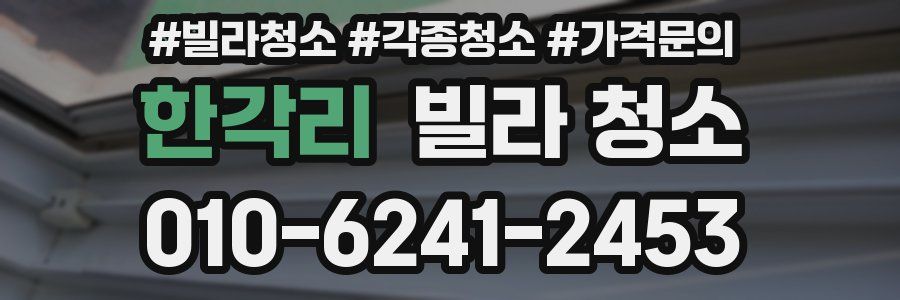 한각리 빌라 청소