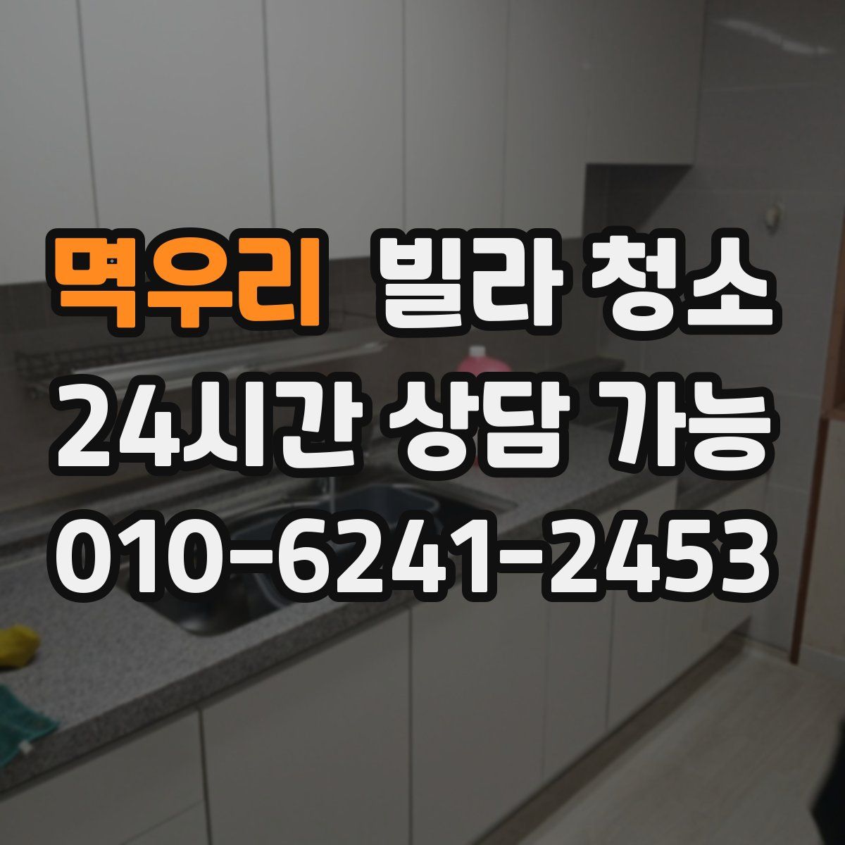 멱우리 빌라 청소