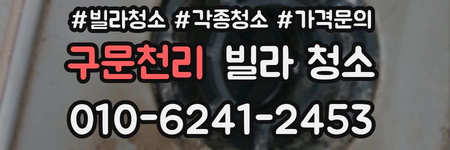 구문천리 빌라 청소