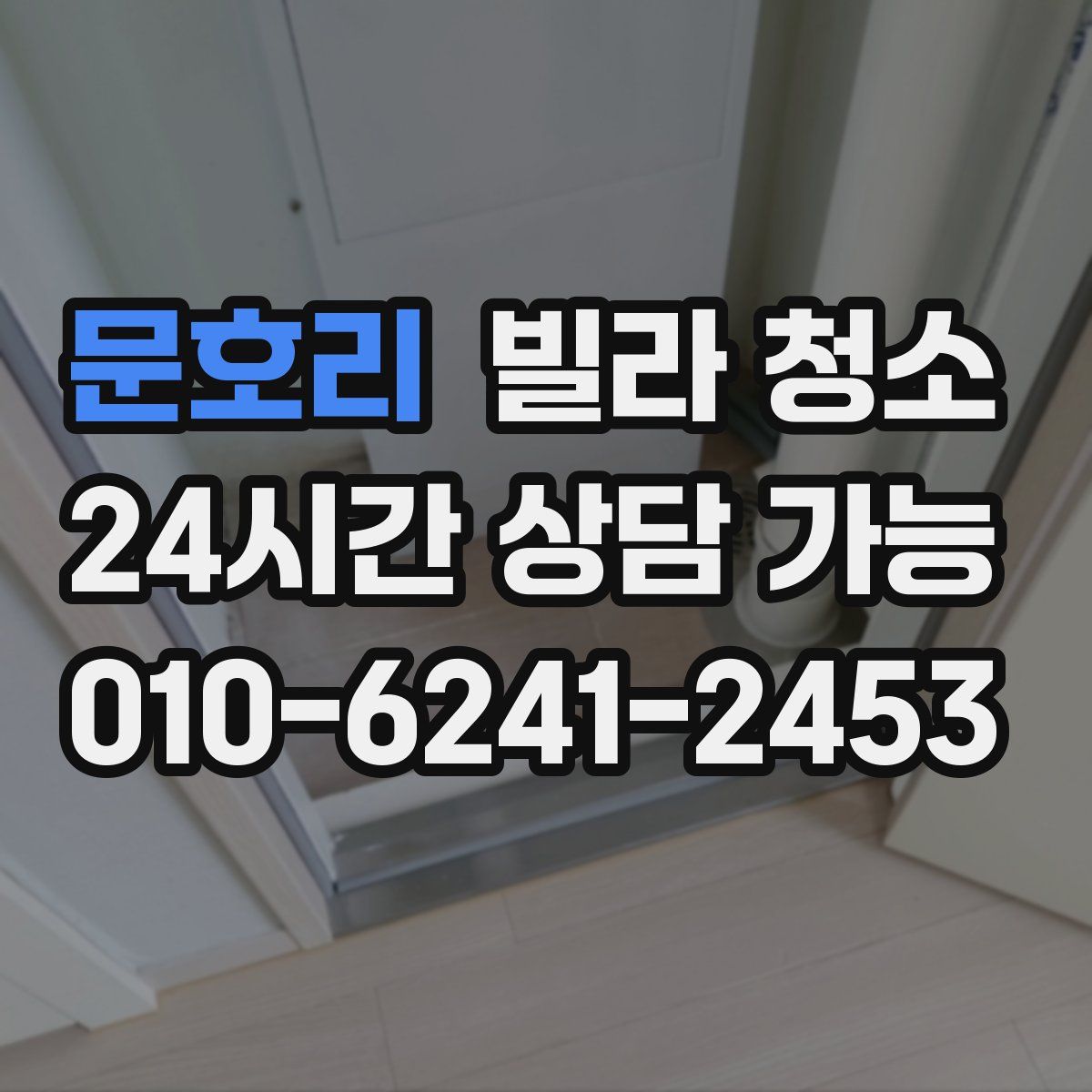 문호리 빌라 청소