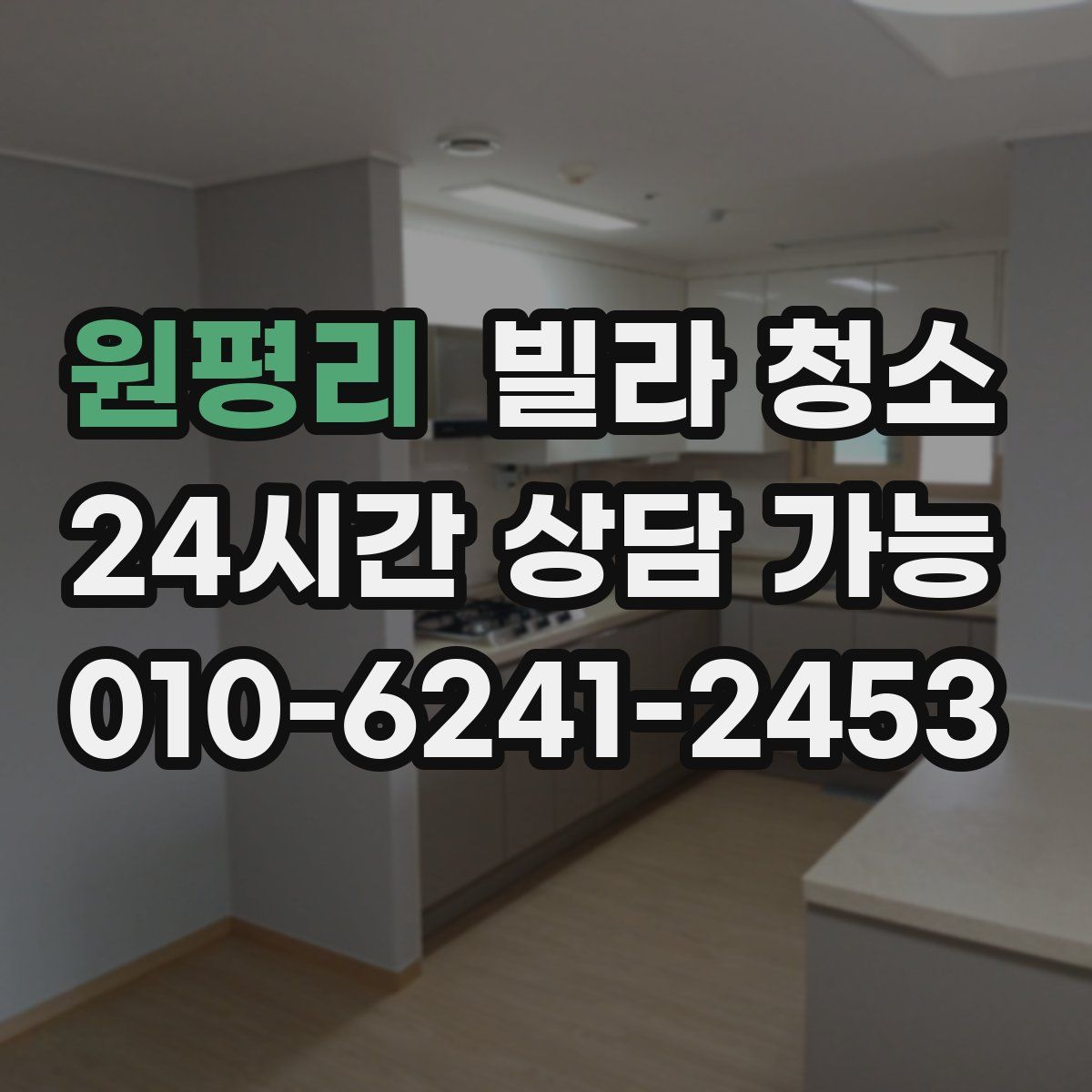 원평리 빌라 청소