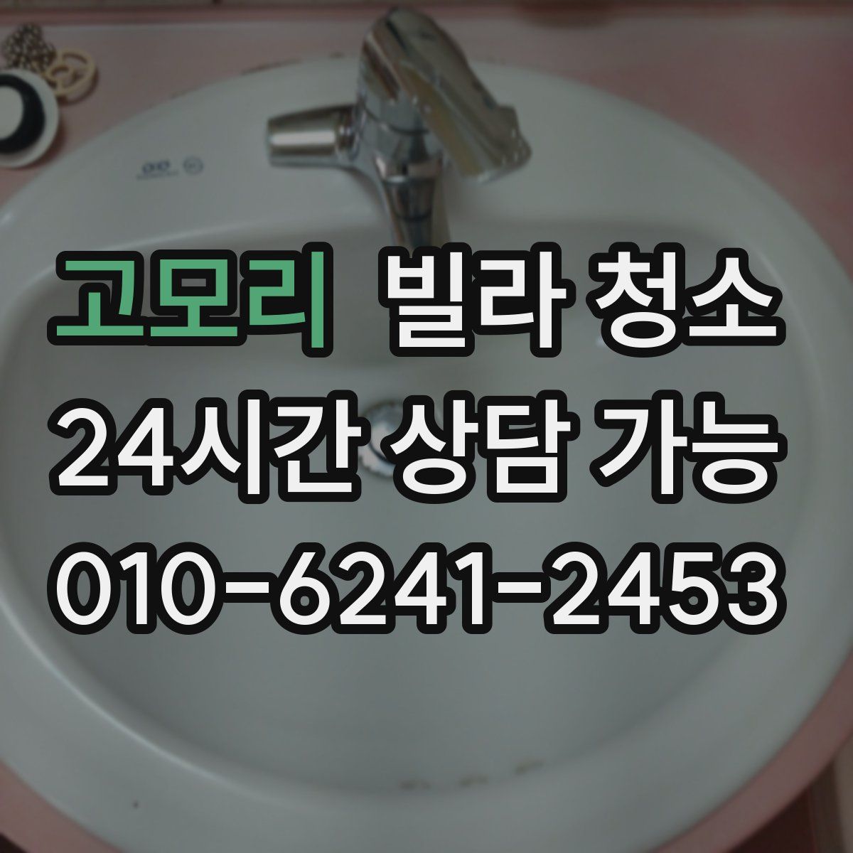 고모리 빌라 청소