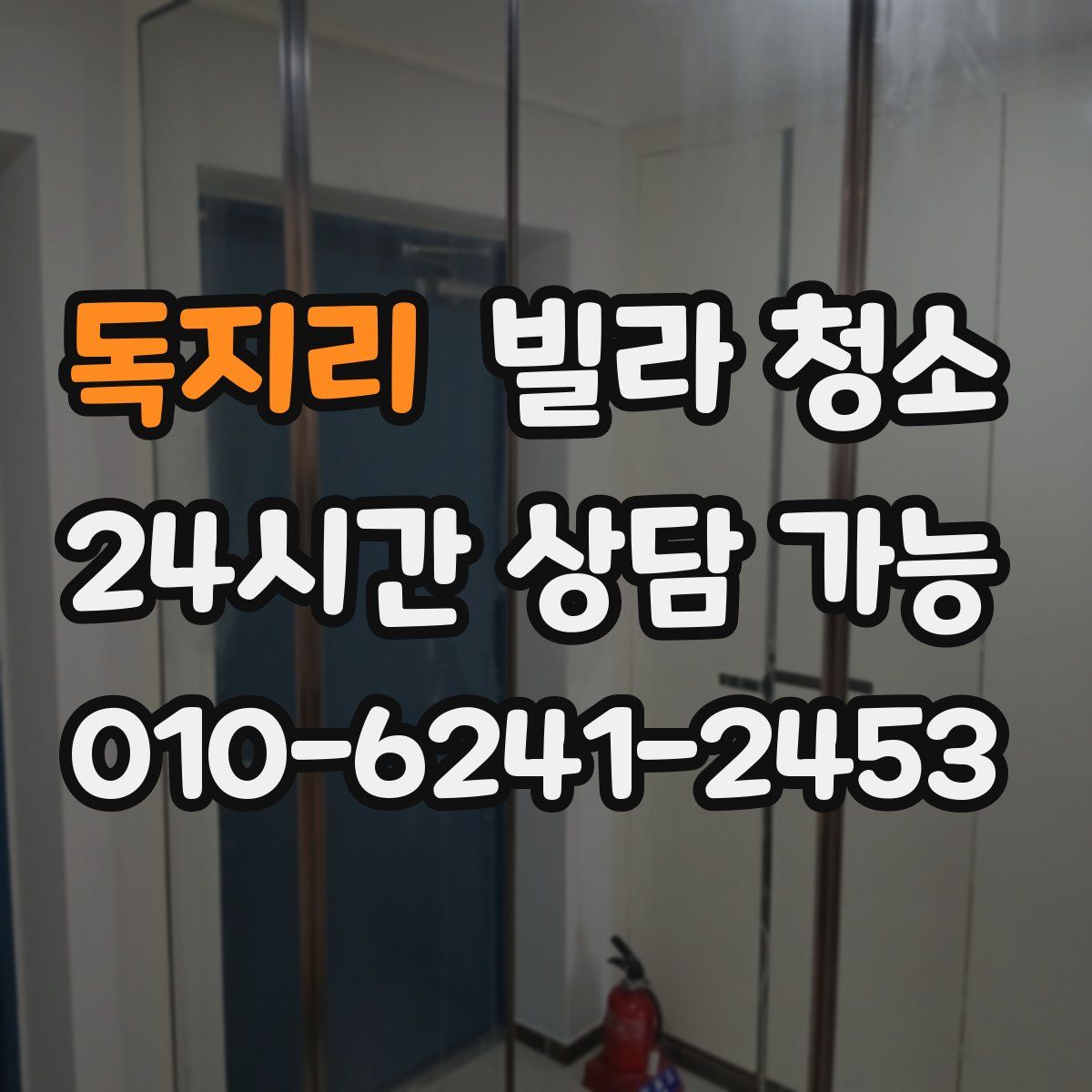 독지리 빌라 청소