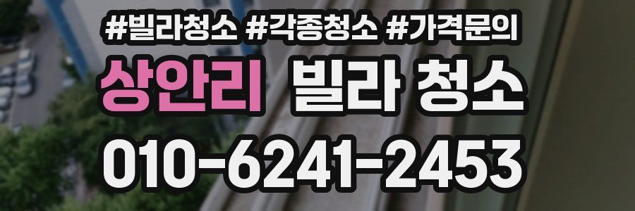 상안리 빌라 청소
