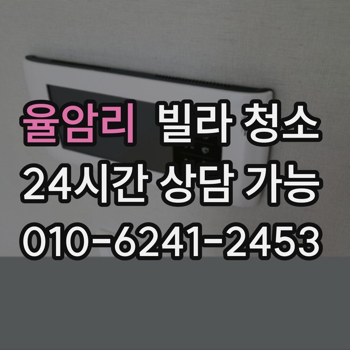 율암리 빌라 청소