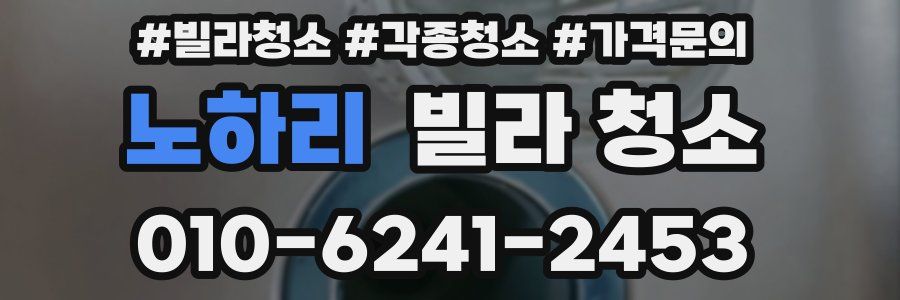 노하리 빌라 청소