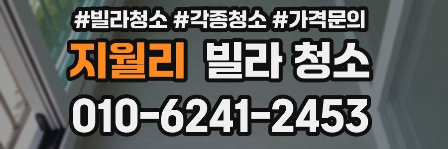 지월리 빌라 청소