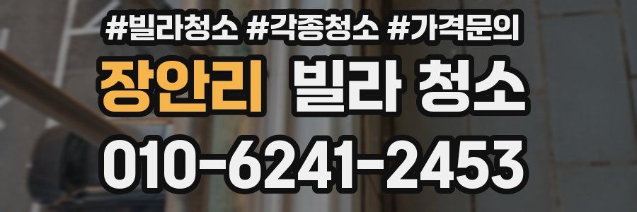 장안리 빌라 청소