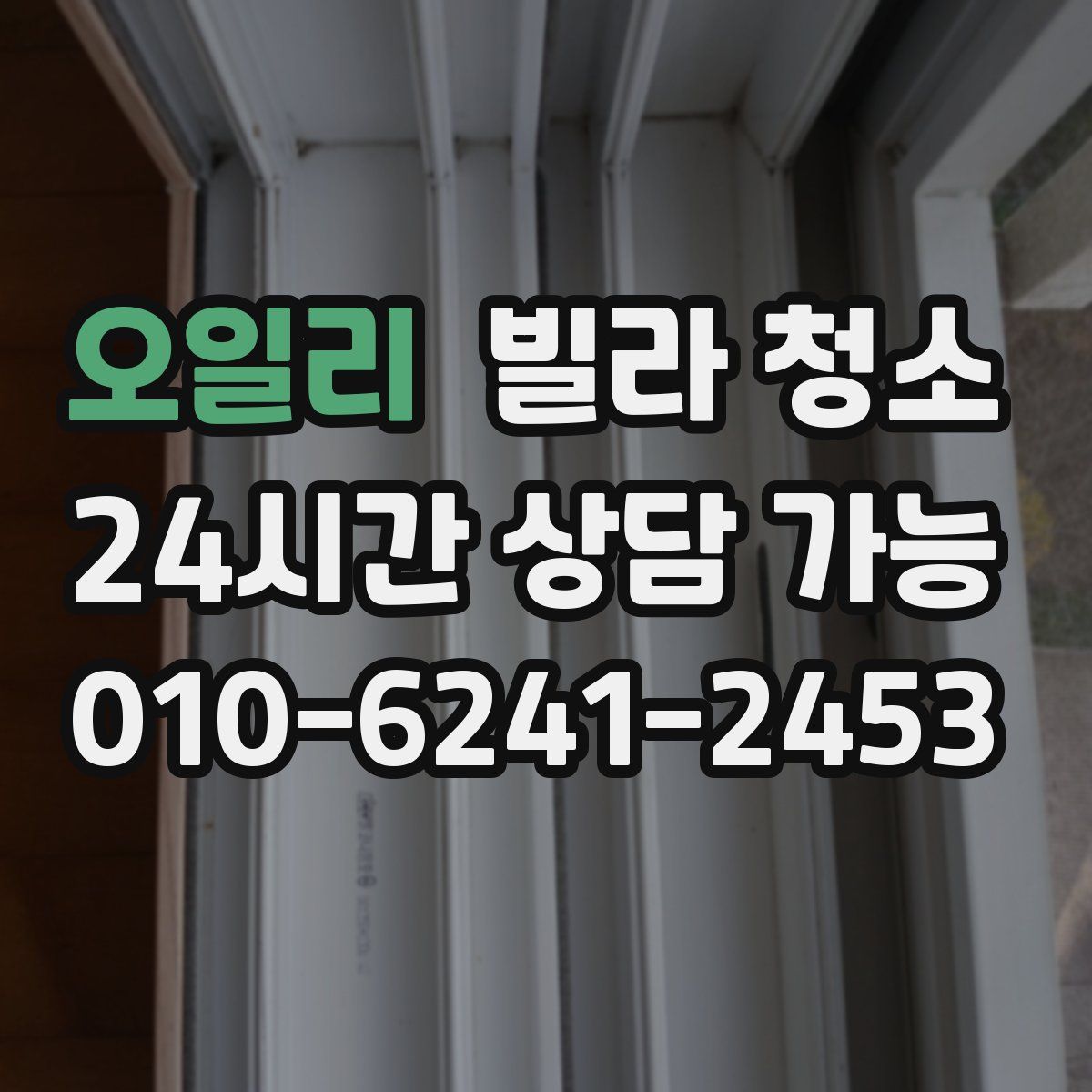 오일리 빌라 청소