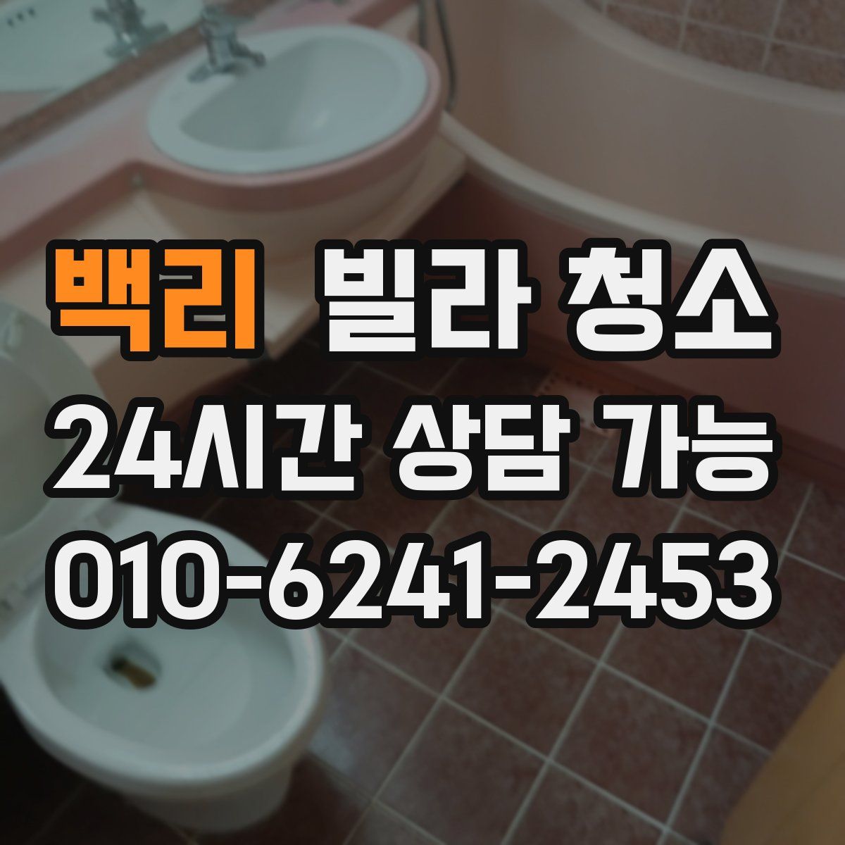 백리 빌라 청소