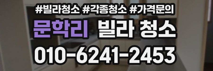 문학리 빌라 청소