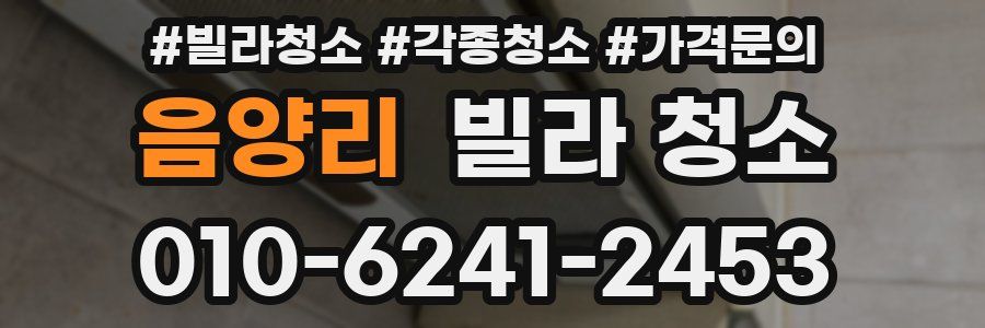 음양리 빌라 청소