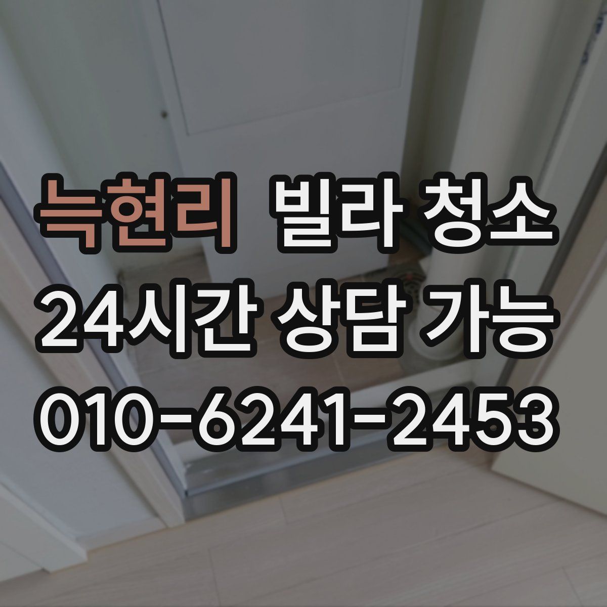 늑현리 빌라 청소