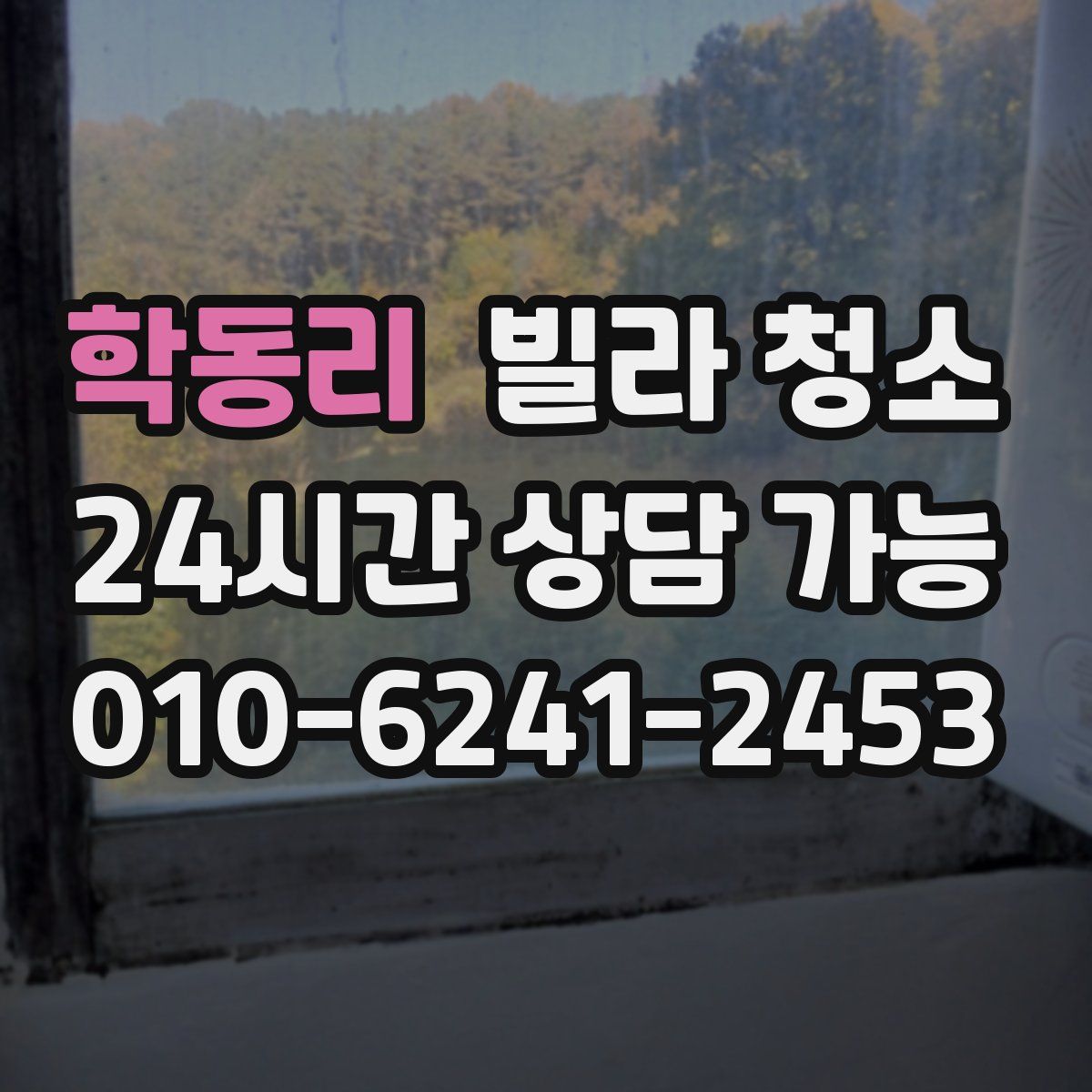 학동리 빌라 청소