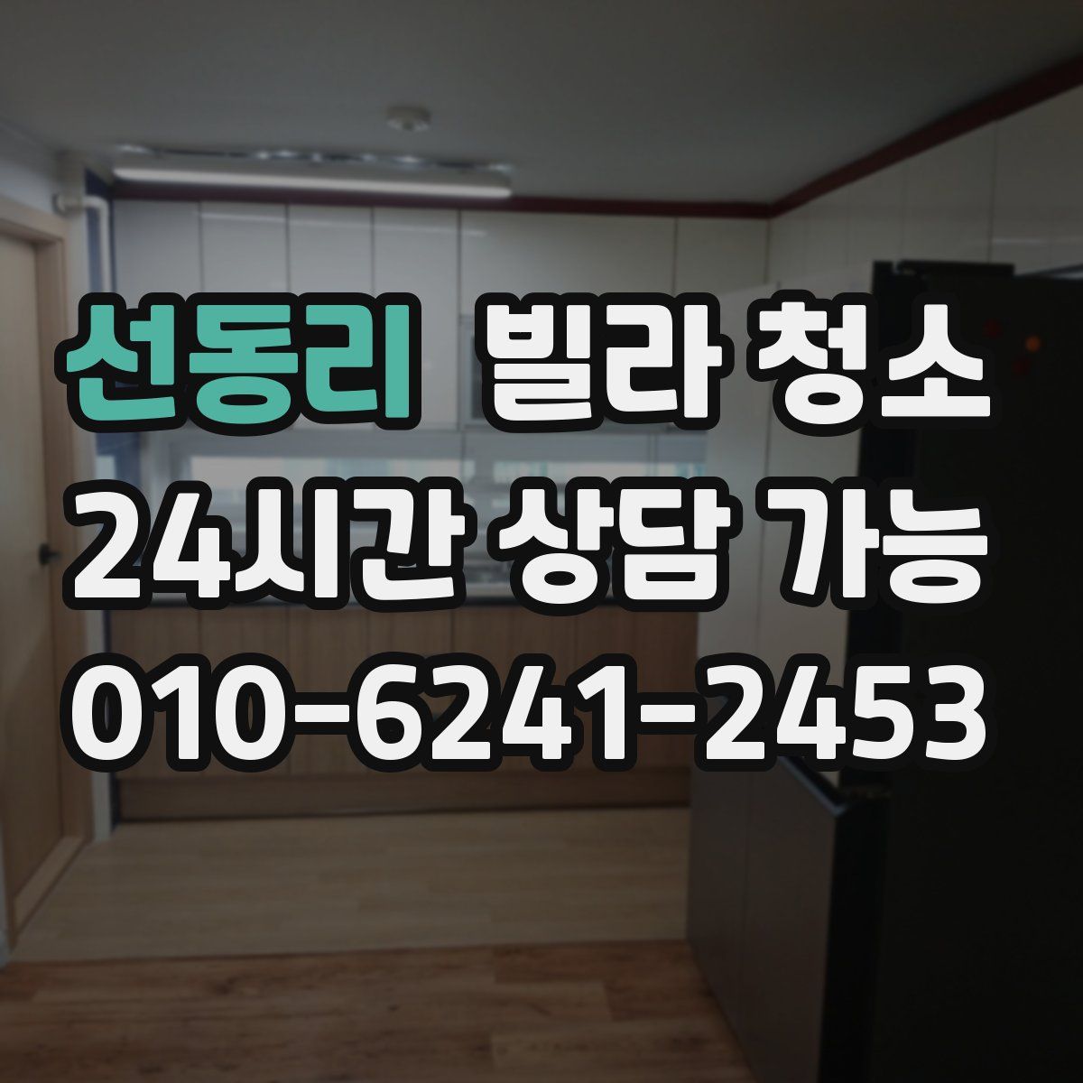 선동리 빌라 청소