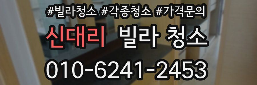 신대리 빌라 청소