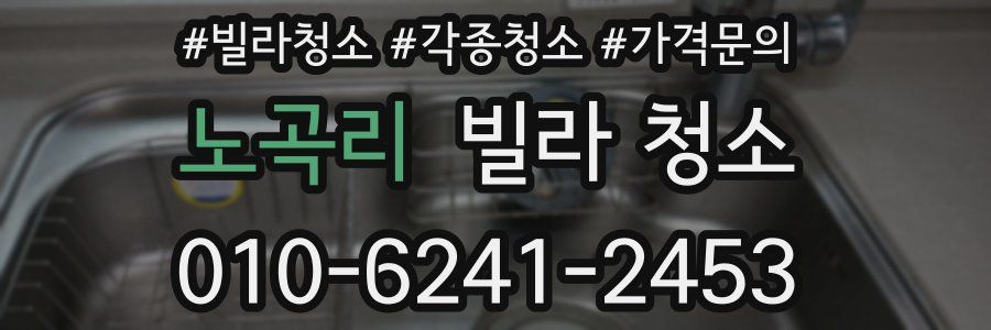 노곡리 빌라 청소