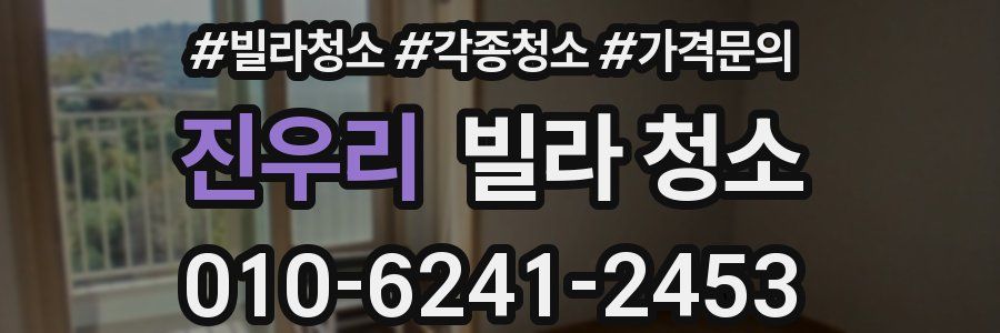 진우리 빌라 청소