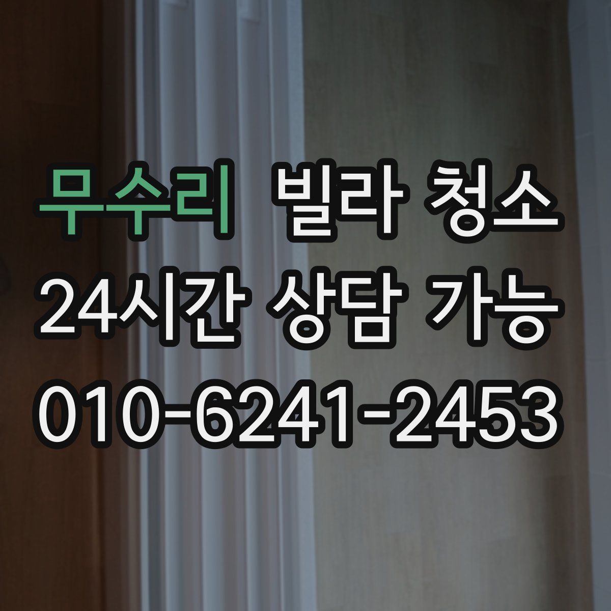 무수리 빌라 청소