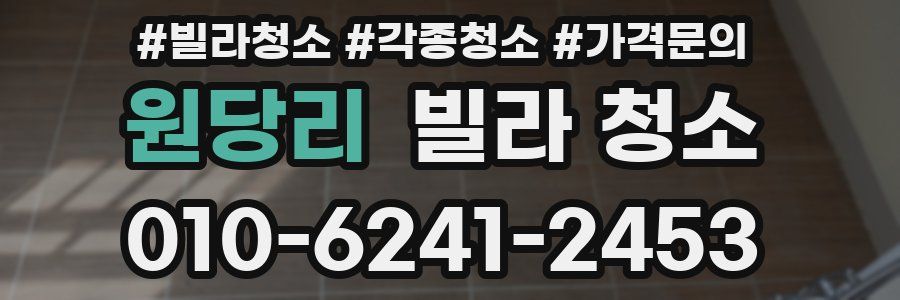 원당리 빌라 청소