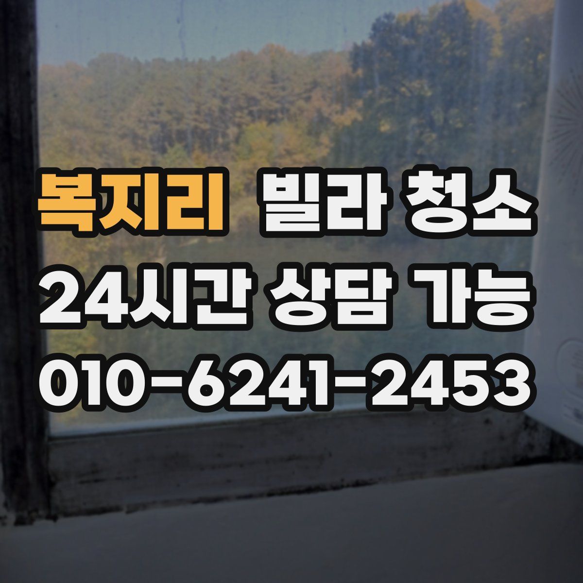 복지리 빌라 청소