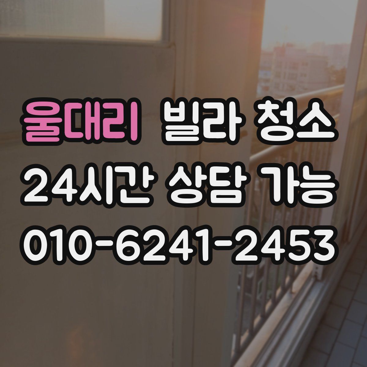 울대리 빌라 청소