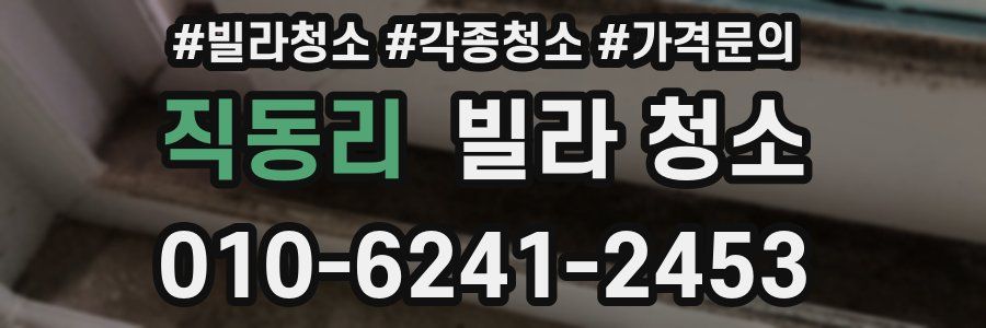 직동리 빌라 청소