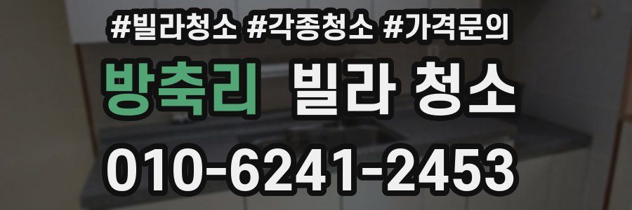 방축리 빌라 청소