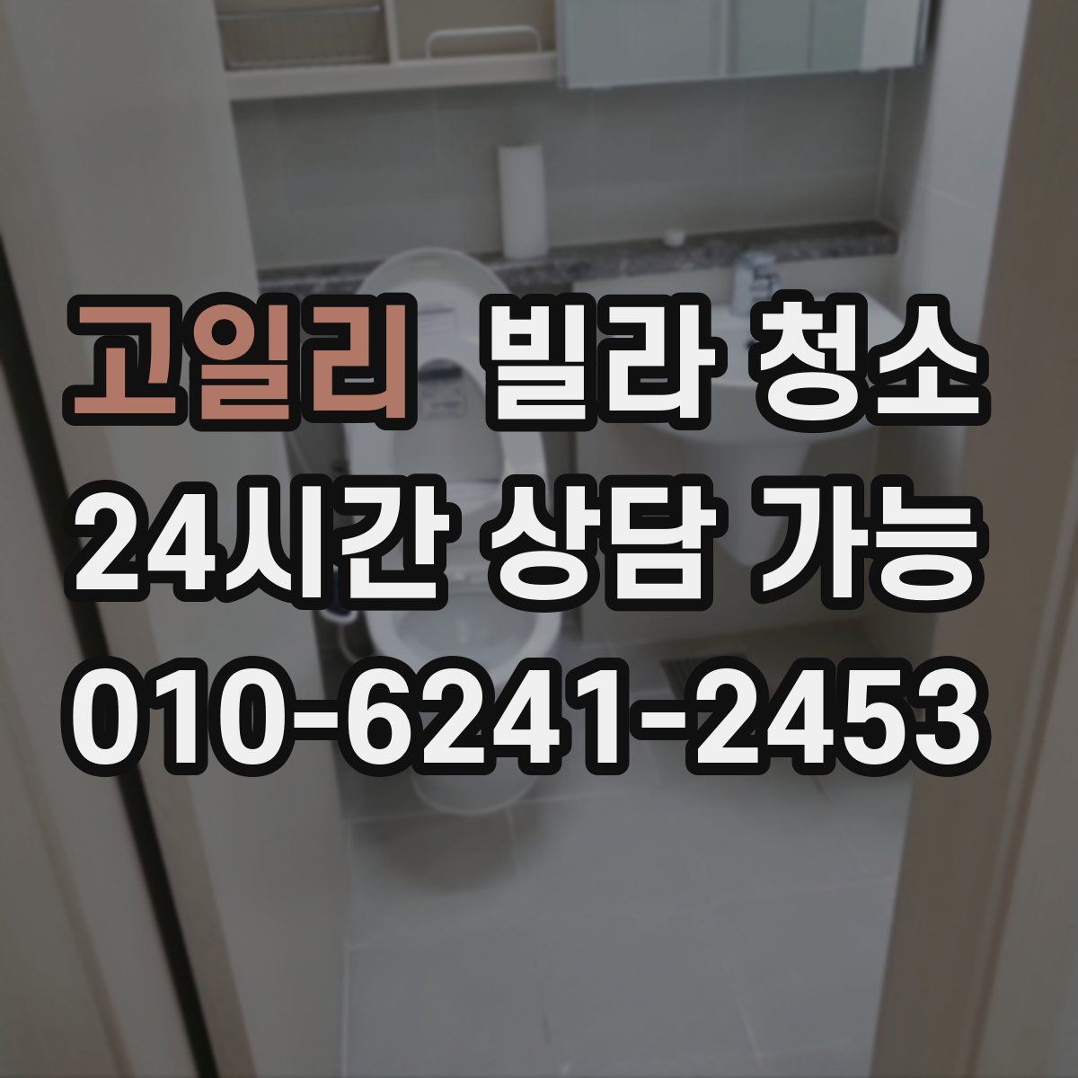 고일리 빌라 청소