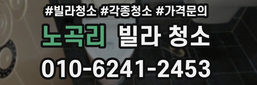 노곡리 빌라 청소