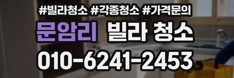 문암리 빌라 청소