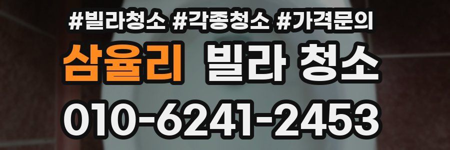 삼율리 빌라 청소