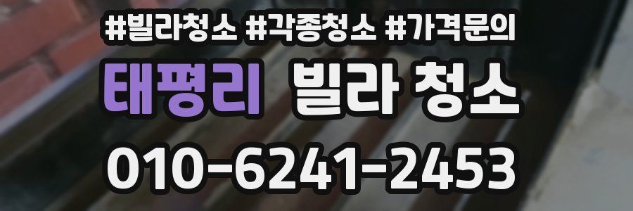 태평리 빌라 청소