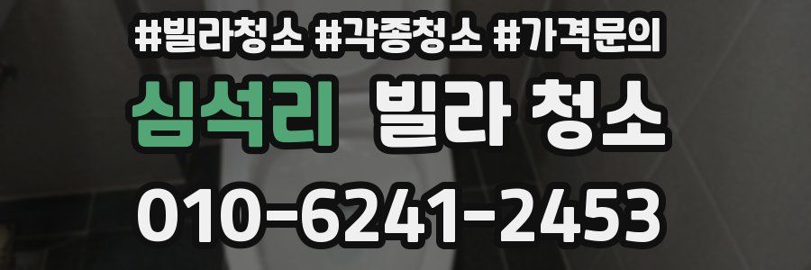 심석리 빌라 청소