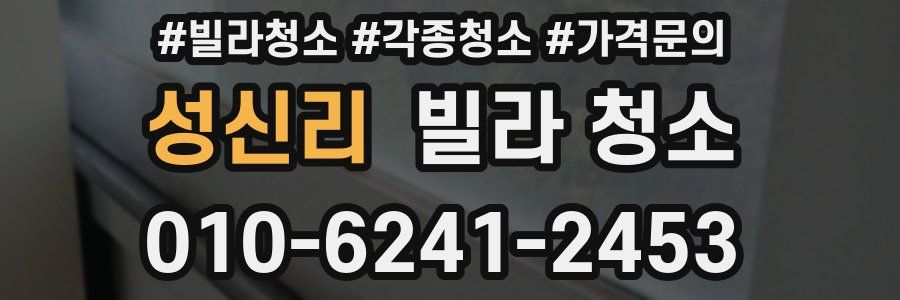 성신리 빌라 청소