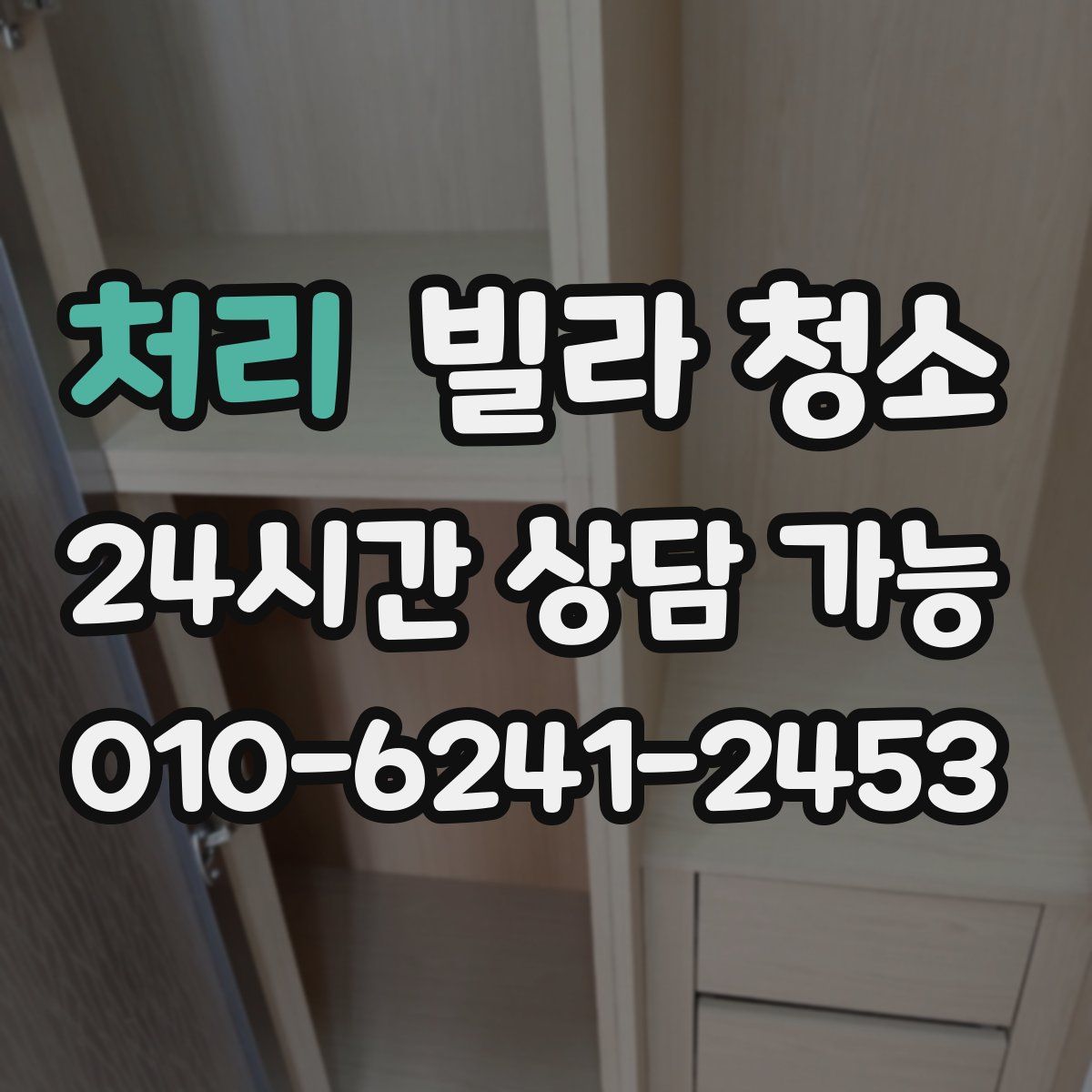 처리 빌라 청소