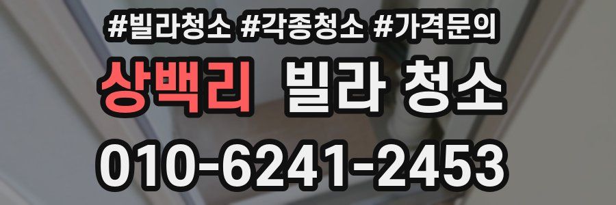 상백리 빌라 청소