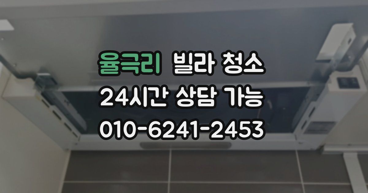 율극리 빌라 청소