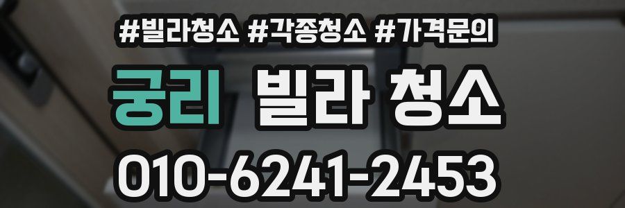 궁리 빌라 청소