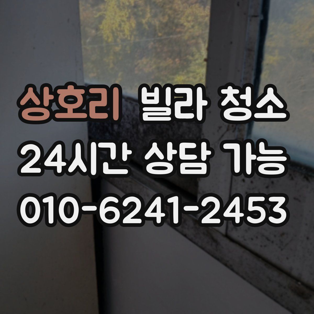 상호리 빌라 청소