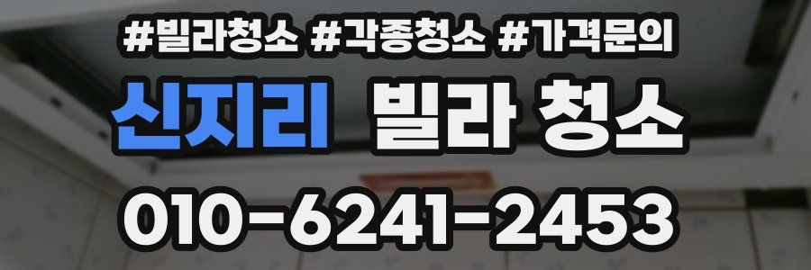 신지리 빌라 청소